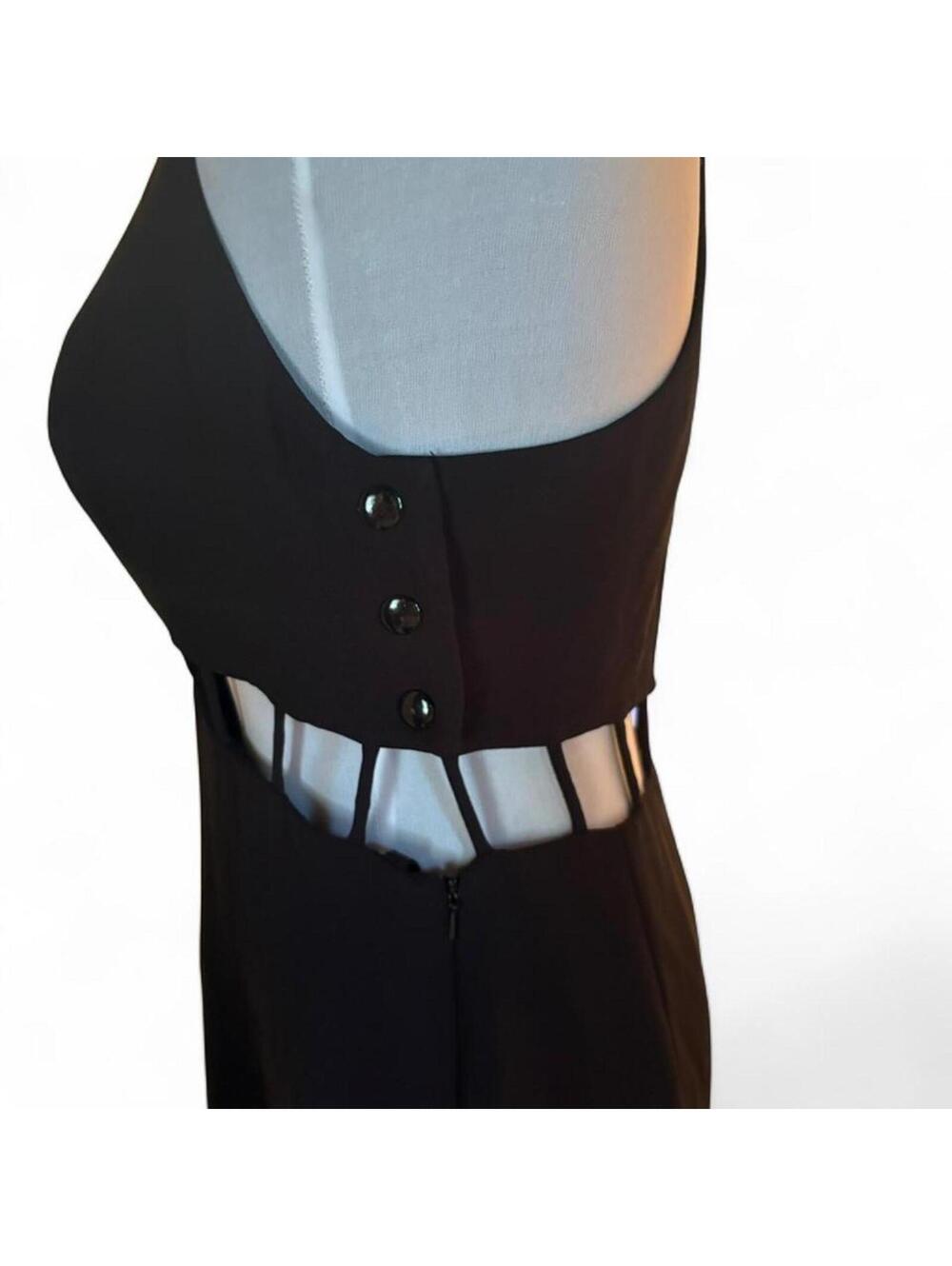 Cache’ black evening gown size 10 - Picture 3 of 8